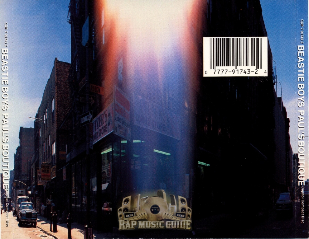Beastie Boys - Paul's Boutique: 1st Press. CD | Rap Music Guide